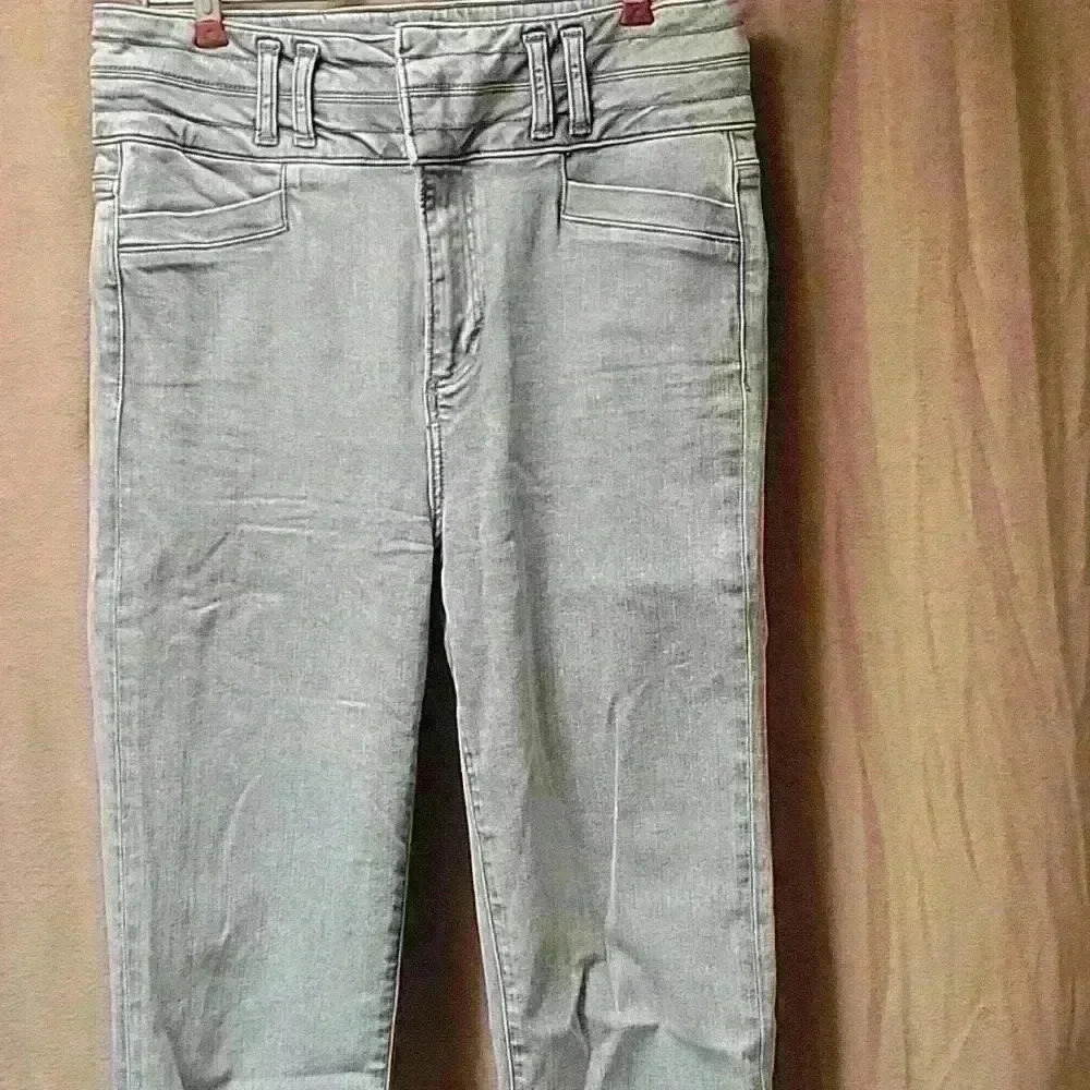 Paige Grey high rise Cindy denim woman's sz 28 - Picture 3 of 8